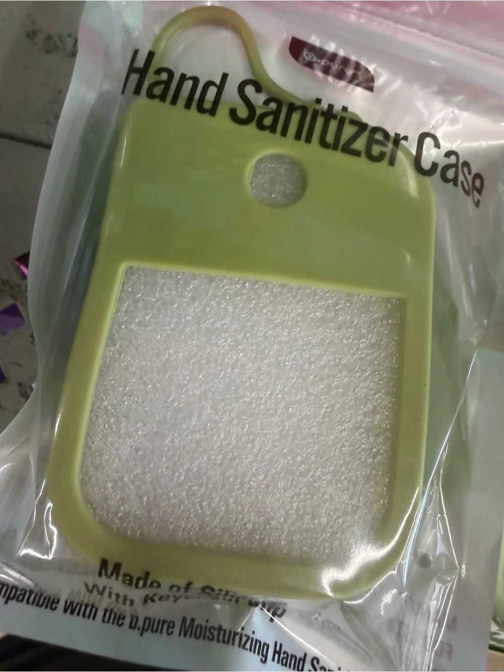 NEW 8/2026 b·pure Pistachio Grove Moisturizing Hand Sanitizer + Case